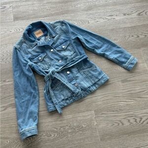 Paige Kimber Belt Denim Shacket - Catrin